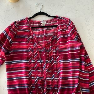 Cache Women’s Sheer Long Sleeve Top